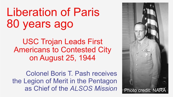 Boris Pash Paris 1944